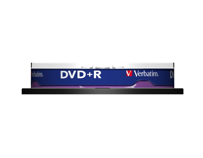 Verbatim DVD+R 4,7GB 16x Plata mate 10 unidades Verbatim DVD+R 4,7GB 16x Plata mate 10 unidades